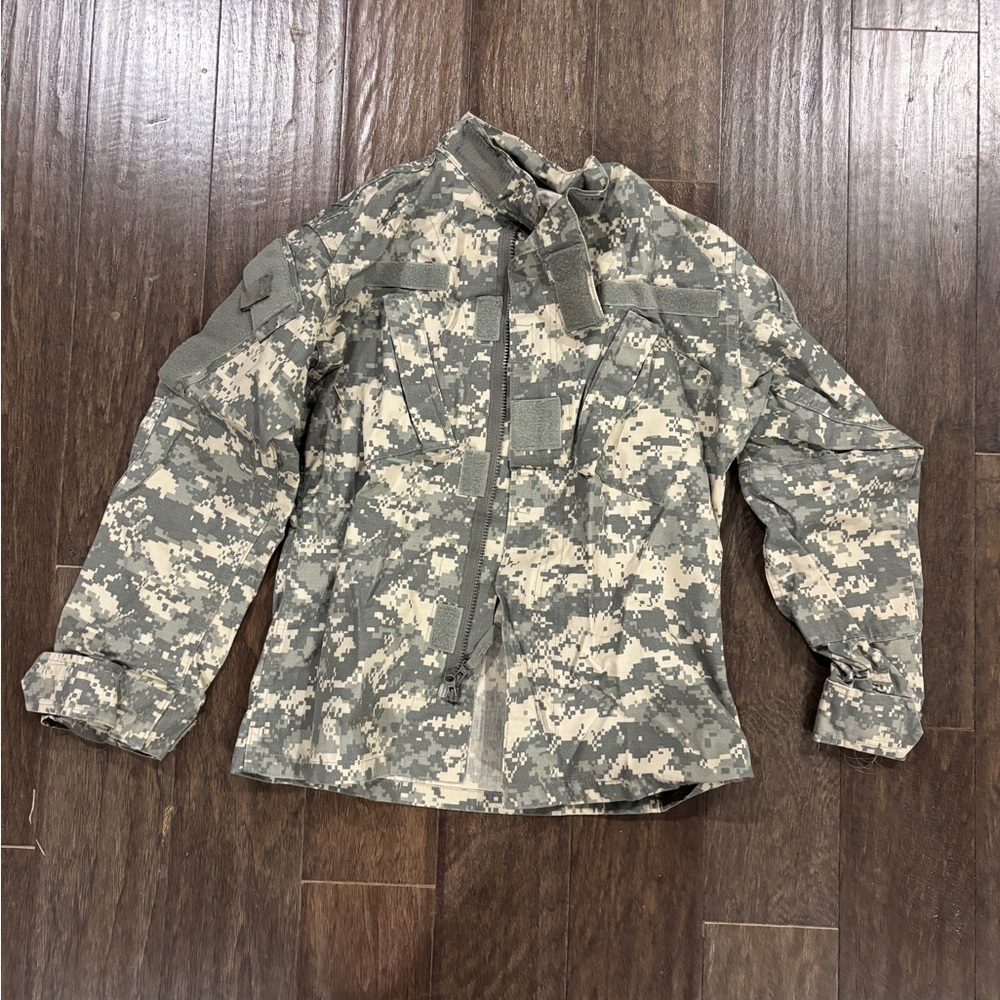 Camouflage Long Sleeve Jacket BDU